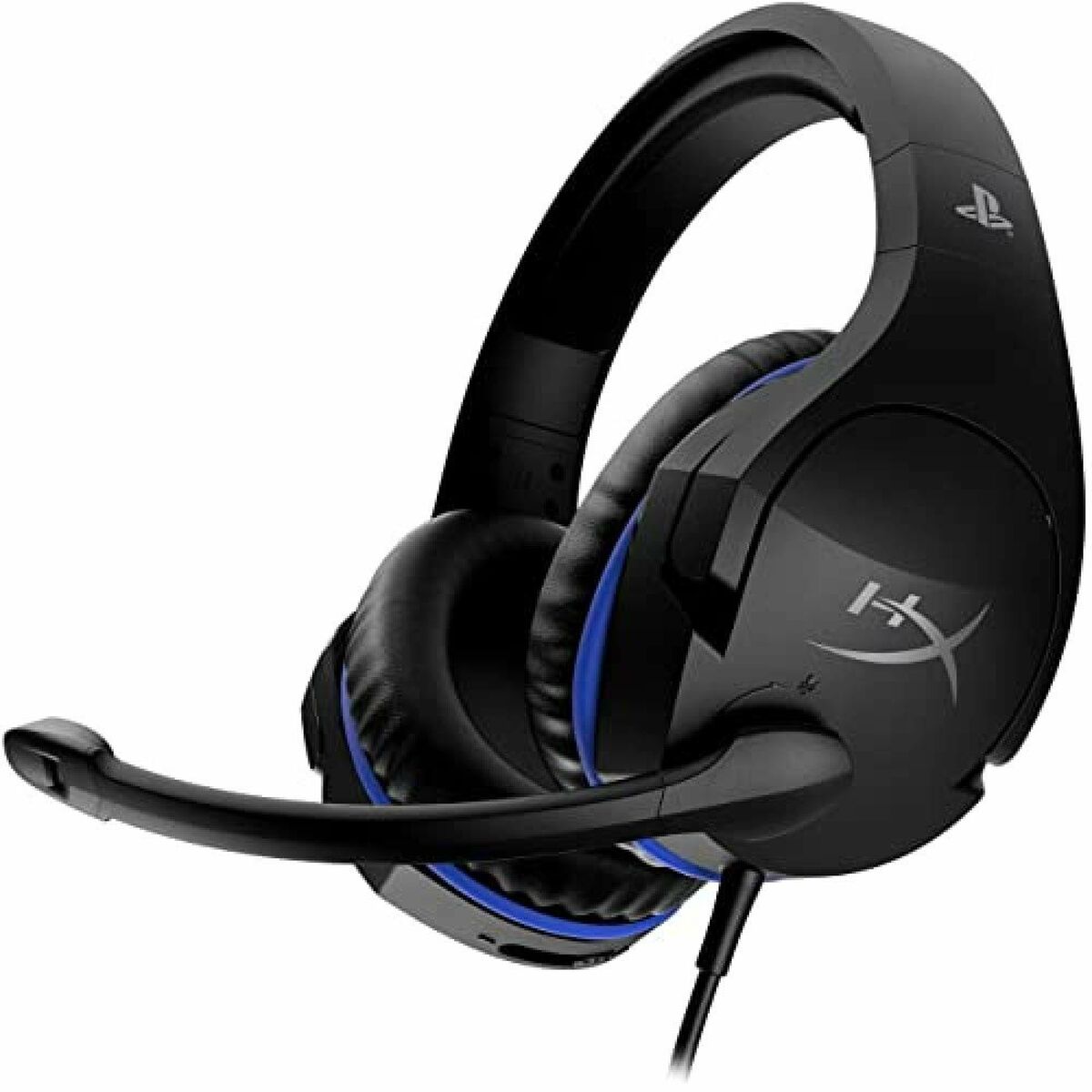 Gaming Headset with Microphone HyperX Cloud Stinger Black/Blue | GAMER CREST