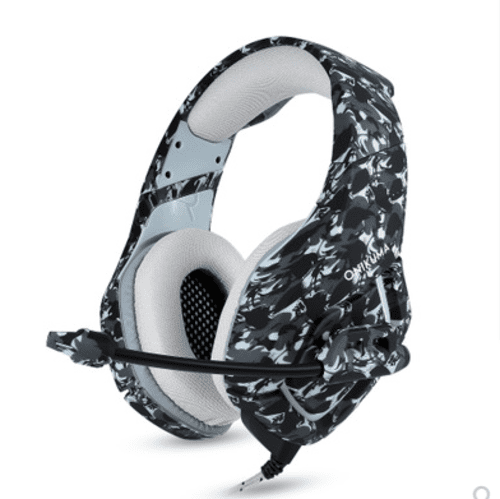 High-Quality Computer Gaming Headset GC930- LED, Noise Reduction Mic, 50mm Driver | GAMER CREST
