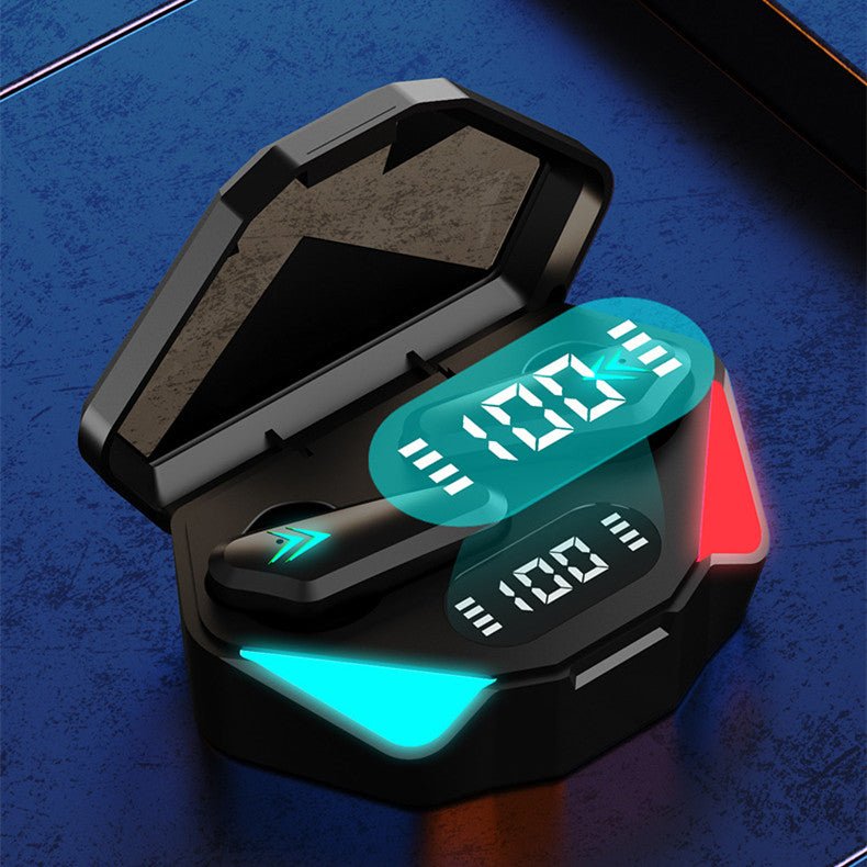 Sports Gaming Low-Latency Digital Display Bluetooth Headset GC339 | GAMER CREST