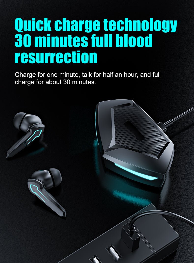 TWS Gaming Headset Bluetooth GC441 5.1 Wireless Earphone | GAMER CREST