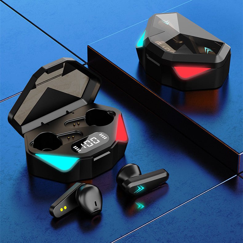 Sports Gaming Low-Latency Digital Display Bluetooth Headset GC339 | GAMER CREST
