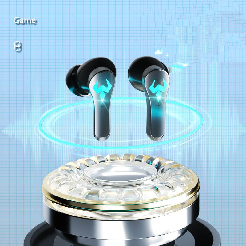Noise-Canceling In-Ear Sports Stereo Gaming Headset - Bluetooth 5.0, Black | GAMER CREST
