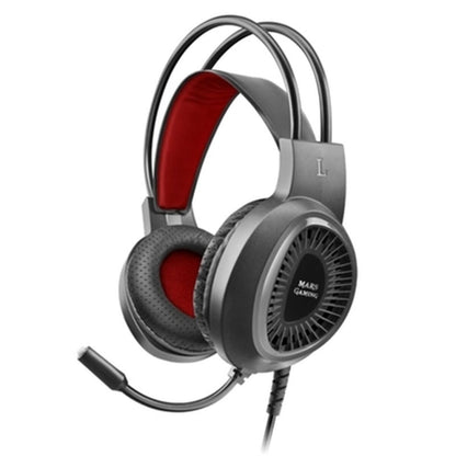 Gaming Earpiece with Microphone Mars Gaming MH120 PC PS4 PS5 XBOX | GAMER CREST