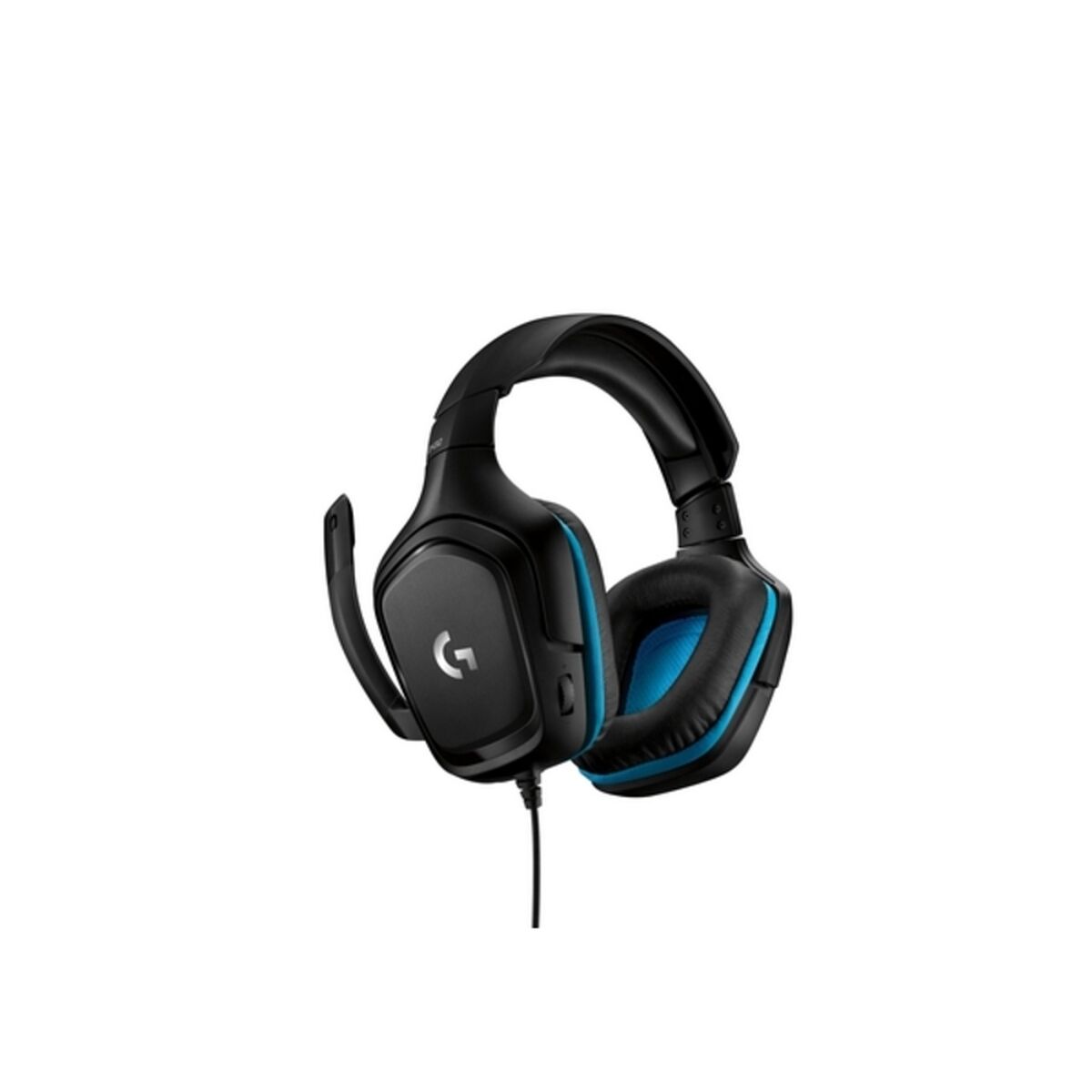 Gaming Headset with Microphone Logitech G432 Black/Blue | GAMER CREST