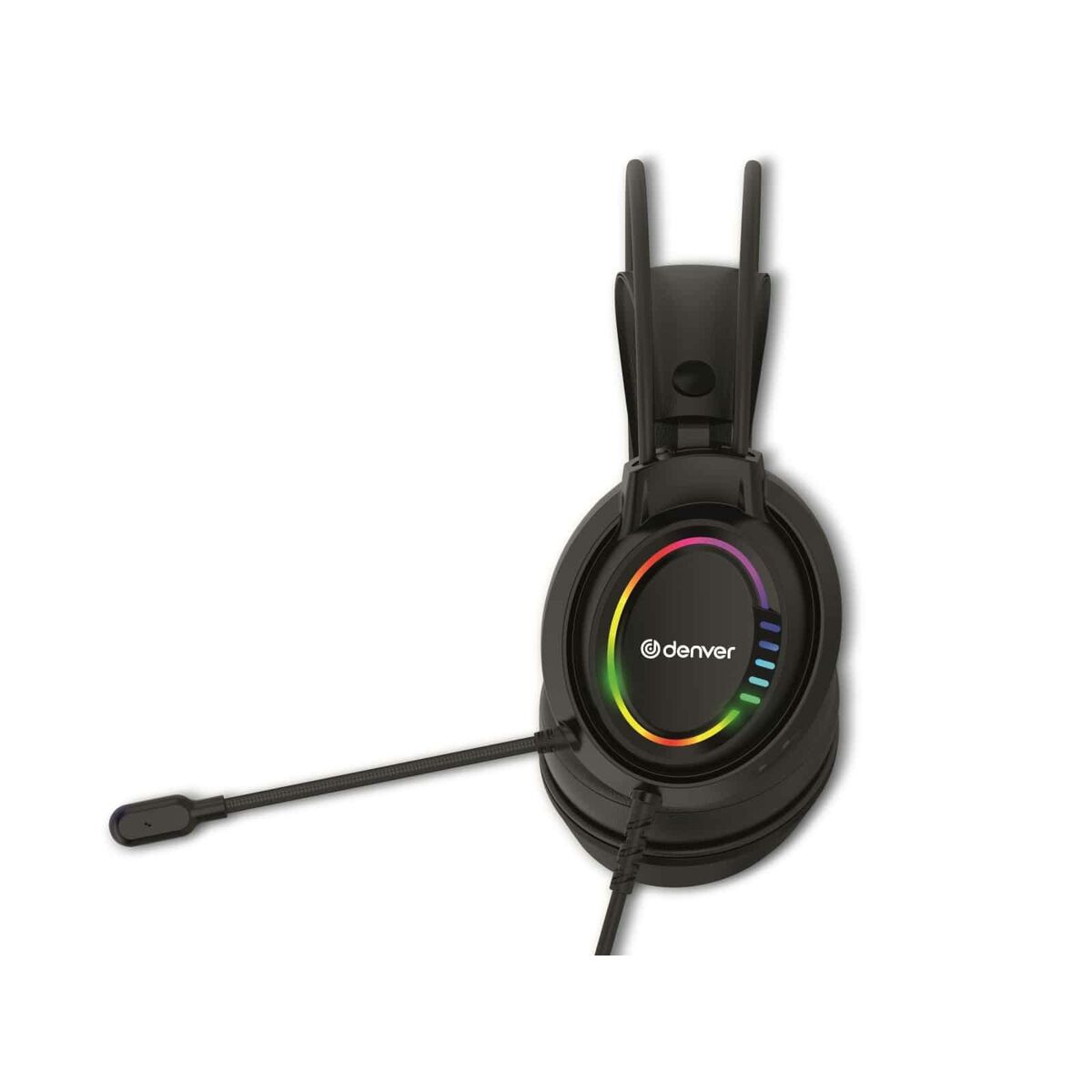 Headphones with Microphone Denver Electronics GHS130 Black Gaming | GAMER CREST