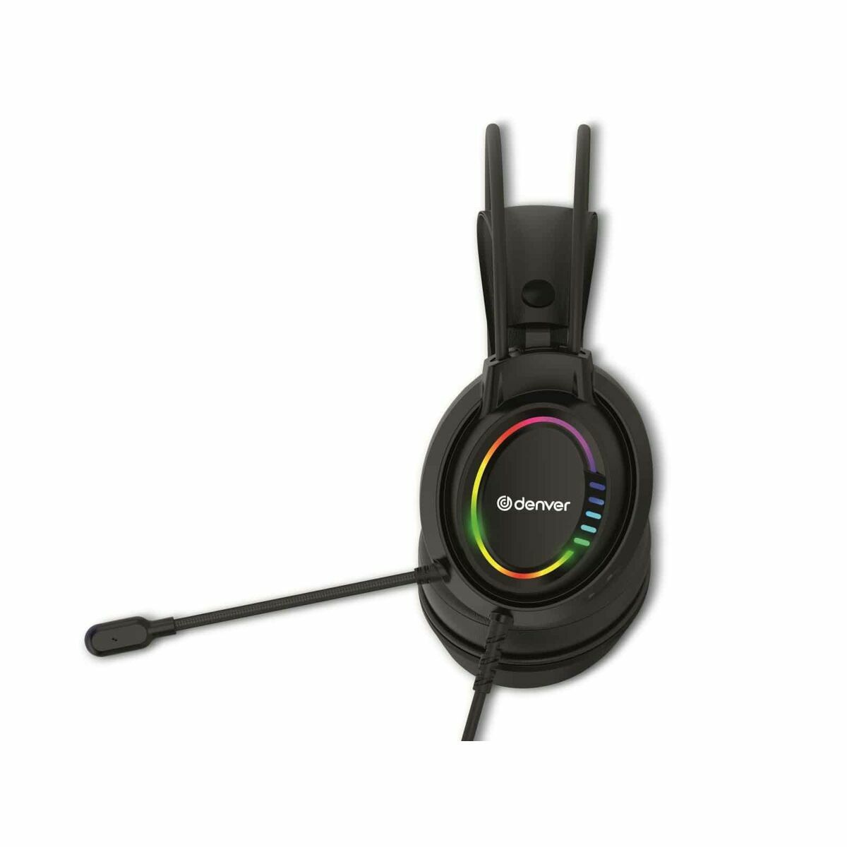 Headphones with Microphone Denver Electronics GHS130 Black Gaming | GAMER CREST