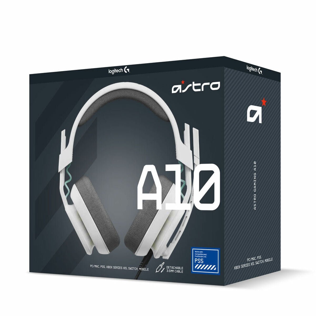 Gaming Headset with Microphone Logitech A10 939-002064 | GAMER CREST