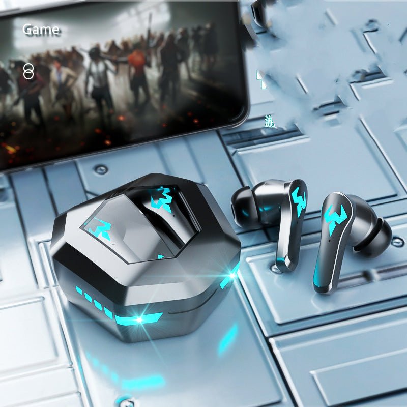 Noise-Canceling In-Ear Sports Stereo Gaming Headset - Bluetooth 5.0, Black | GAMER CREST