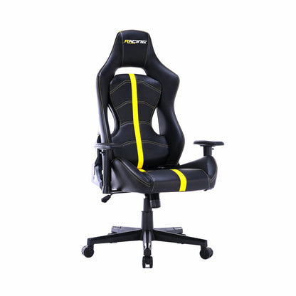 Gaming Chair Racing Yellow Black Multicolour GC390 | GAMER CREST