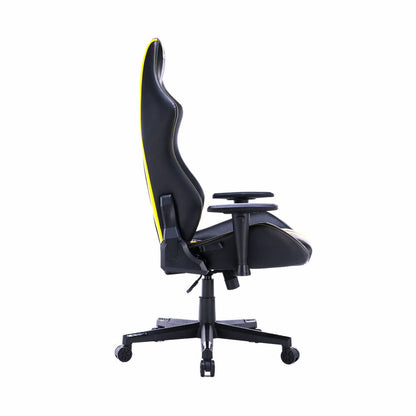Gaming Chair Racing Yellow Black Multicolour GC390 | GAMER CREST