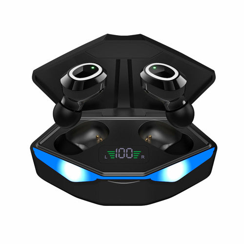 Sports Gaming Headset Low Latency GC331 - Bluetooth 5.0, Black | GAMER CREST