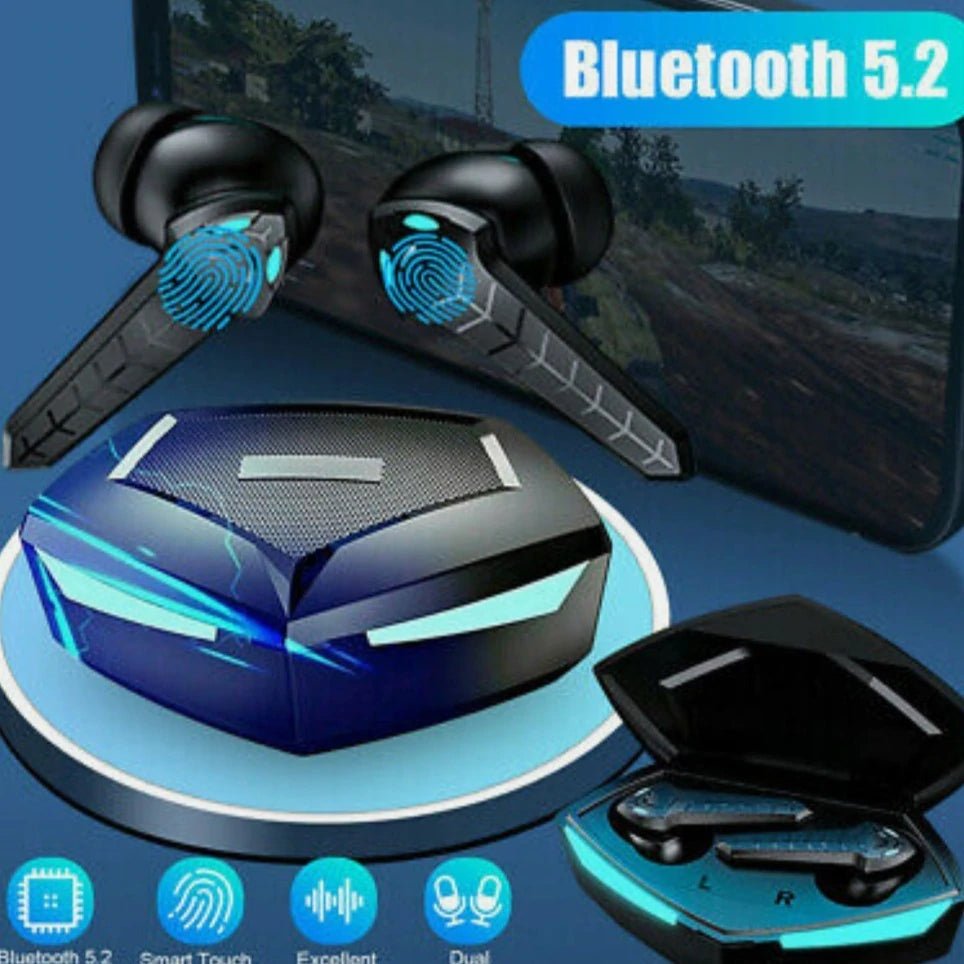 GC370 Dragon True Wireless Noise Cancellation Stereo Gaming Bluetooth Earbuds | GAMER CREST