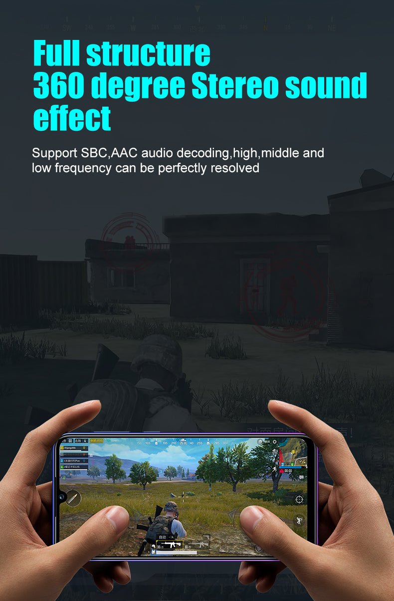 TWS Gaming Headset Bluetooth GC441 5.1 Wireless Earphone | GAMER CREST