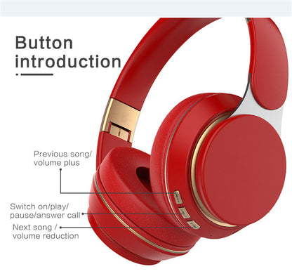 Dragon TX7PRO Wireless Bluetooth 5.0 Gaming Headset with TF Card Slot - Red/Black/White | GAMER CREST