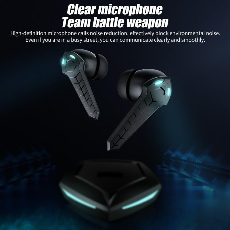 GC370 Dragon True Wireless Noise Cancellation Stereo Gaming Bluetooth Earbuds | GAMER CREST