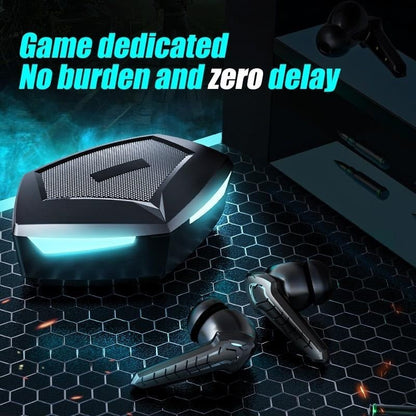 GC370 Dragon True Wireless Noise Cancellation Stereo Gaming Bluetooth Earbuds | GAMER CREST