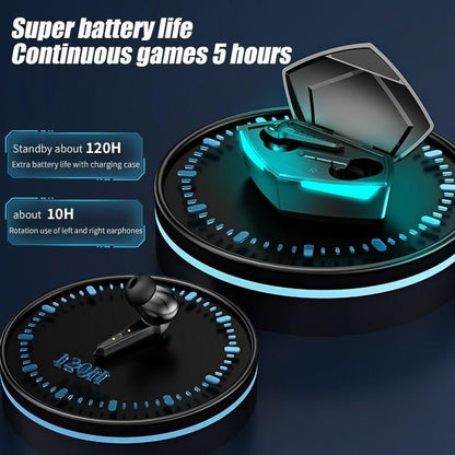 GC370 Dragon True Wireless Noise Cancellation Stereo Gaming Bluetooth Earbuds | GAMER CREST